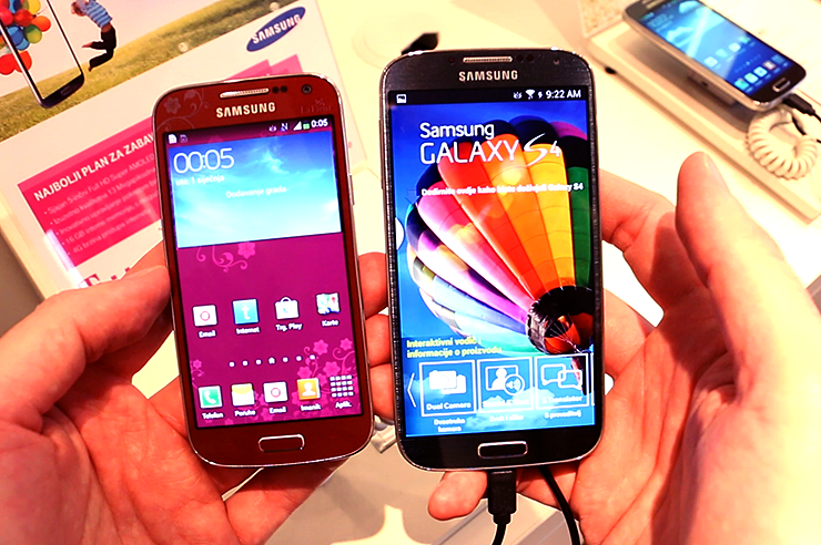 Brzinski test: Samsung Galaxy S4 mini La Fleur